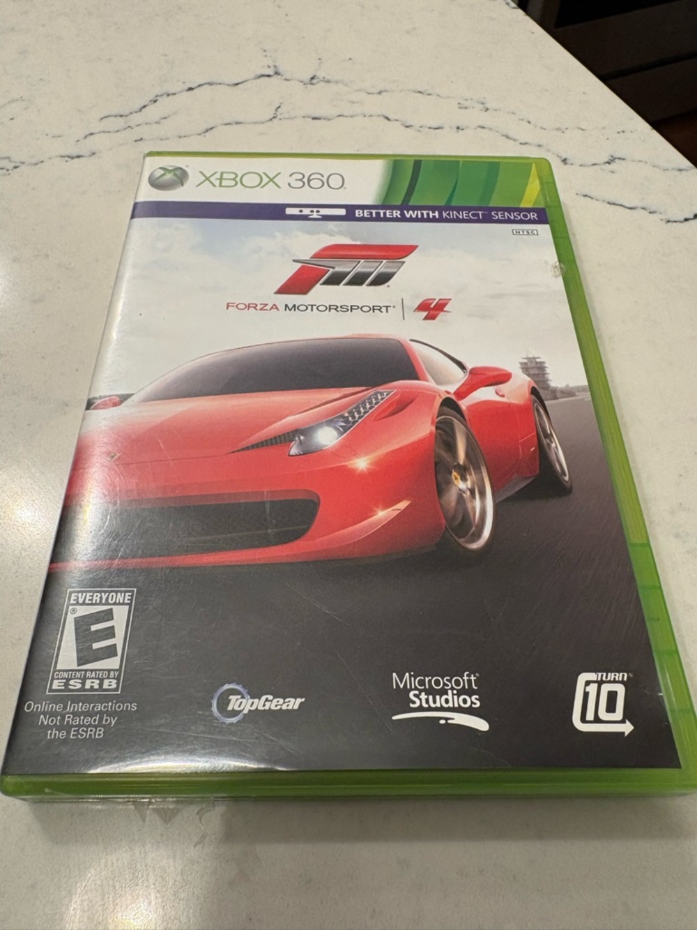 Forza Motorsport 4 (Microsoft Xbox 360, 2011) Complete w/ Manual - 2 Disc Set
